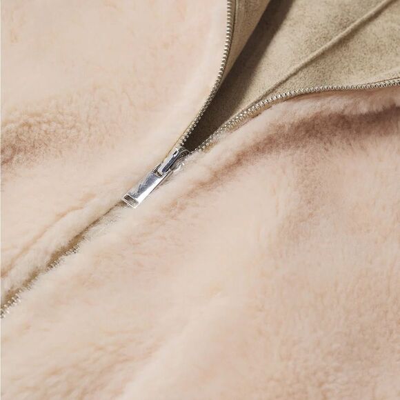 Mango Reversible faux shearling-lined jacket - Picture 2 of 11